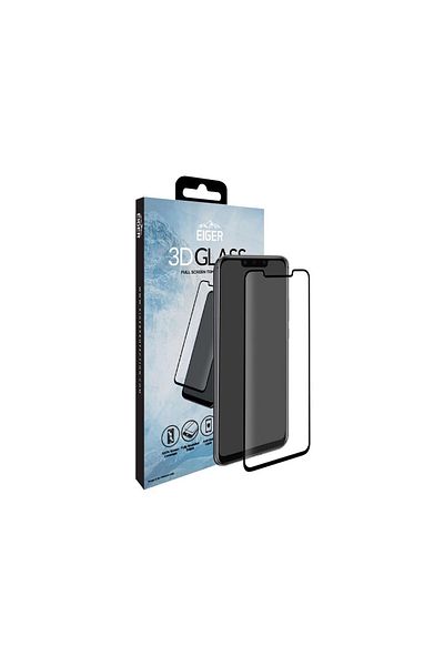 EIGER Folie Huawei Mate 20 Pro Sticla 3D Edge to Edge Clear Black