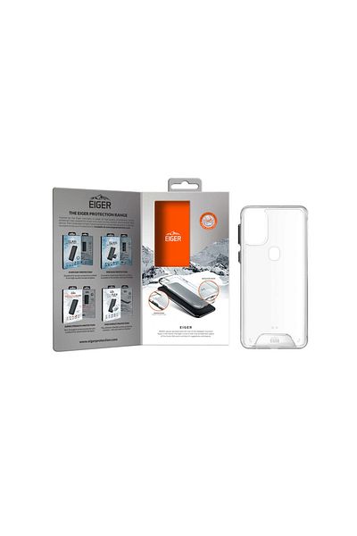 EIGER Samsung Galaxy A21s Glacier Case Clear