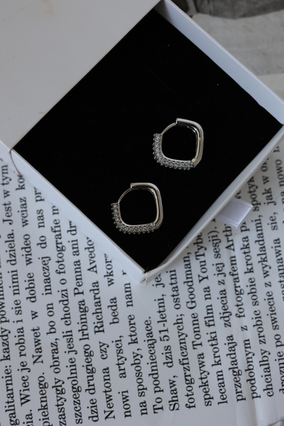 STOLIA Zirkon Taş Halka Küpe