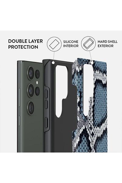 BURGA Husa Dual Layer Urban Maze Samsung Galaxy S23 Ultra