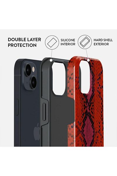 BURGA Dual Layer Wild Pomegranate Iphone 15 case