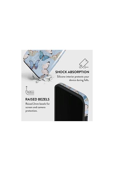 BURGA Husa Iphone 14 Pro Max Dual Layer Give Me Butterflies