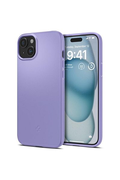 Spigen Thin Fit Iphone 15 Iris Purple case