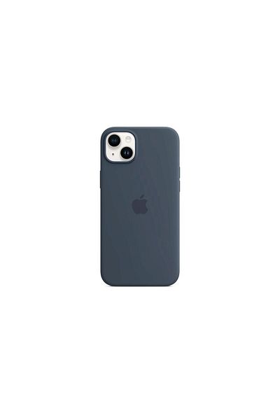 Apple Husa Originala Iphone 14 Plus Silicon, Magsafe, Storm Blue