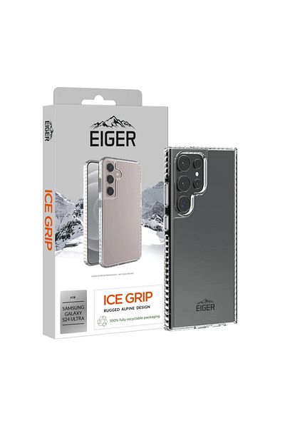 EIGER Ice Grip Samsung Galaxy S24 Ultra Clear case