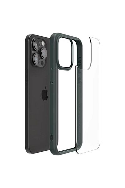 Spigen Ultra Hybrid Iphone 15 Pro Max Abyss Green case