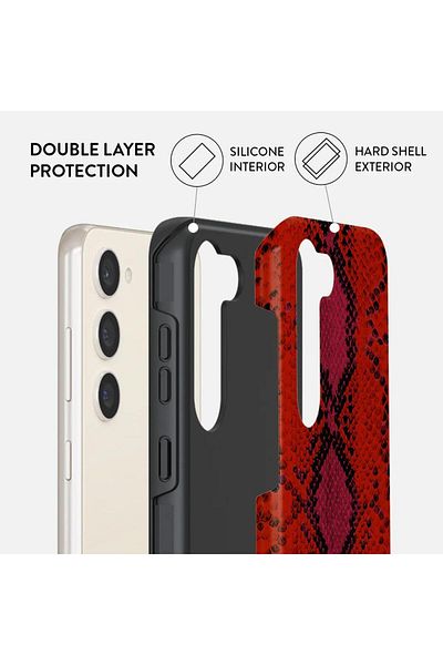 BURGA Dual Layer Wild Pomegranate Samsung Galaxy S23 Plus case