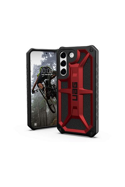 UAG Samsung Galaxy S22 Plus Monarch Series Crimson case