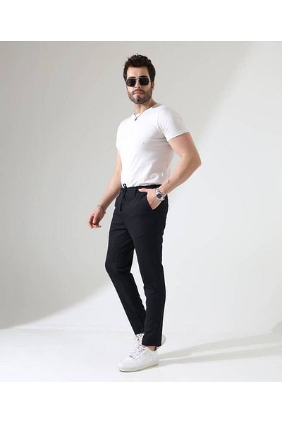 Benim Denim Sunello Black Jogger Men's Trousers – the Basic Stone of Every Combination