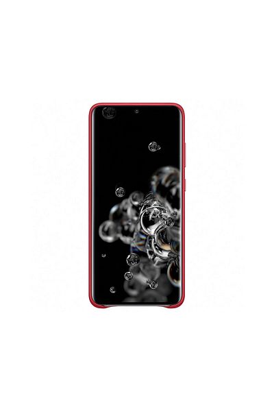 Samsung Original Galaxy S20 Ultra Leather Cover Red