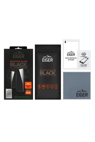 EIGER Folie Sticla Mountain Glass Privacy Samsung Galaxy S23 Plus Black