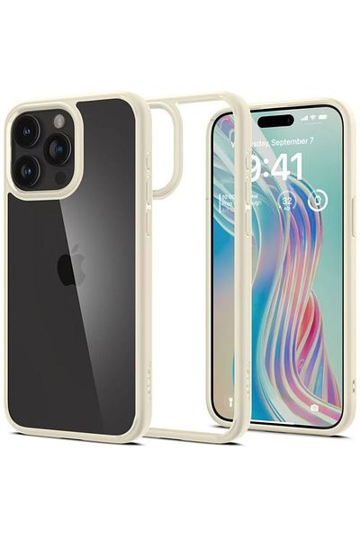 Spigen Case Ultra Hybrid Iphone 15 Pro Max Sand Beige