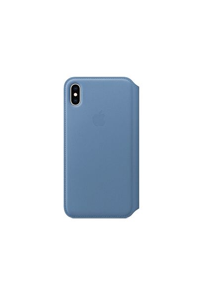 Apple Husa Original Iphone Xs Max Leather Folio Cornflower