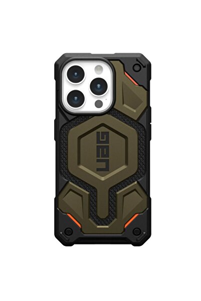 UAG Husa Monarch Pro iPhone 15 Pro Kevlar Element Green