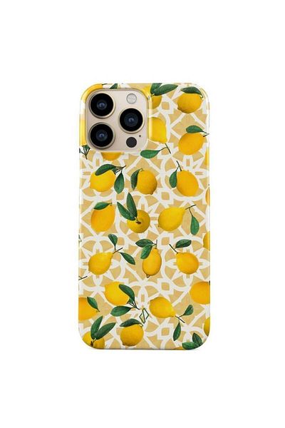 BURGA iPhone 13 Pro Dual Layer Lemon Juice case