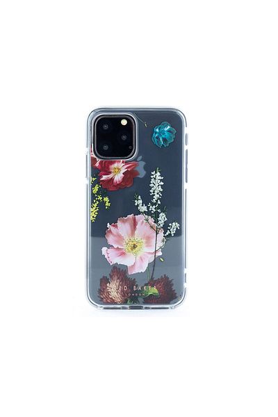 Ted Baker Carcasa iPhone 11 Pro Ted Baker Antishock Forest Fruits Clear