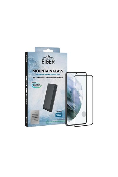 EIGER Folie Samsung Galaxy S22 Sticla 3D Mountain Glass Clear