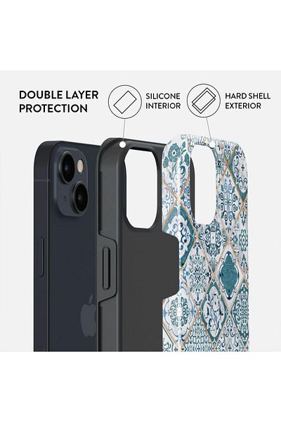 BURGA Husa Dual Layer Tropical Oasis Iphone 15