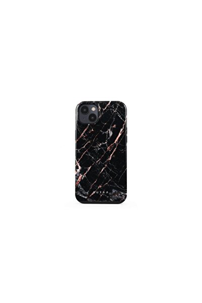 BURGA Husa iPhone 14 Plus Dual Layer Rose Gold Marble