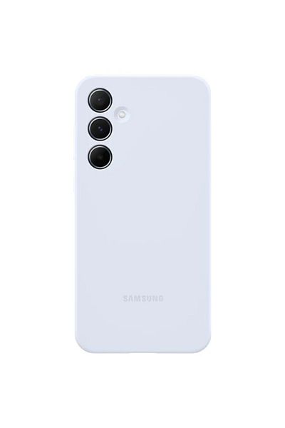 Samsung Original Silicone Cover Galaxy A55 Light Blue