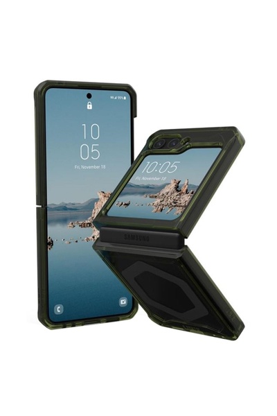 UAG Husa Plyo Pro Samsung Galaxy Z Flip5 Olive / Space Grey