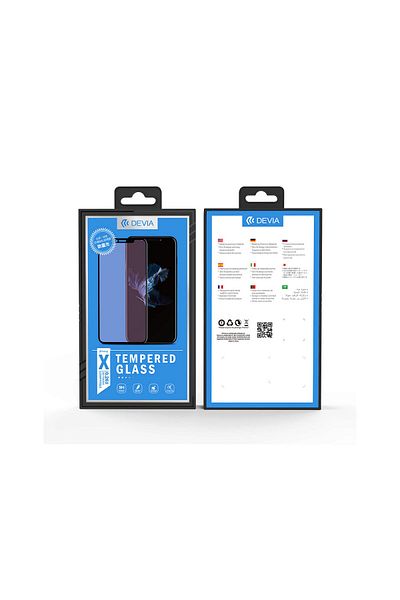 Devia Folie Iphone 11 Pro / Xs / X Glass Van Anti-blueray Full Black (0.26MM, 9H)