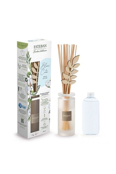 Esteban Paris White Cotton Perfume Diffuser 100ml -
