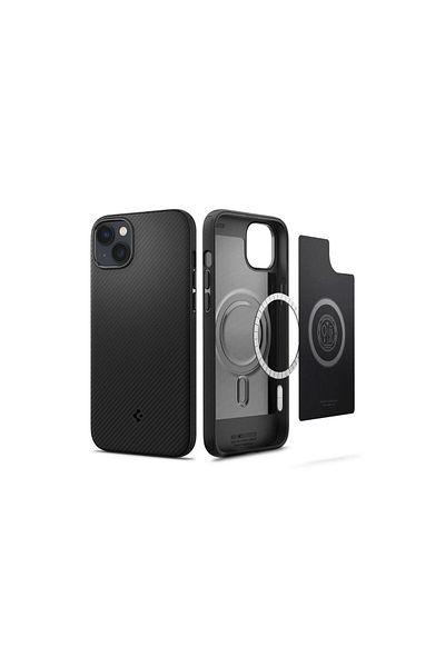 Spigen Case Iphone 14 Mag Armor Magsafe Matte Black