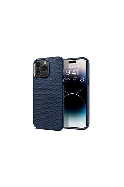 Spigen Case Iphone 14 Pro Liquid Air Navy Blue