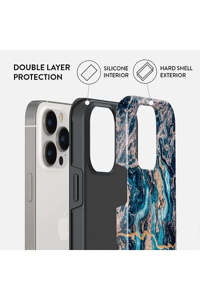 BURGA Husa Dual Layer Mystic River Iphone 15 Pro Max