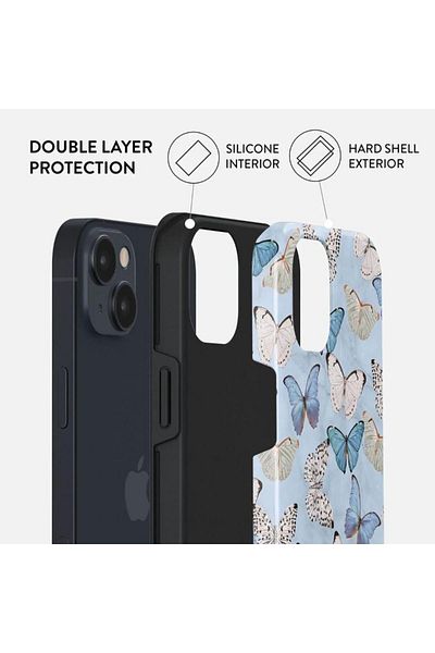 BURGA Husa Iphone 14 Plus Dual Layer Give Me Butterflies