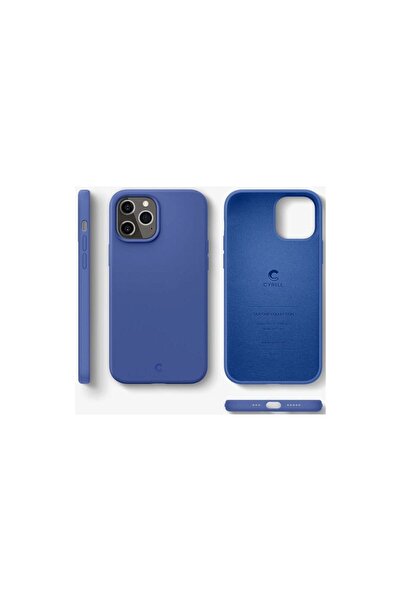 Spigen Husa iPhone 12 Pro Max Cyrill Silicon Navy