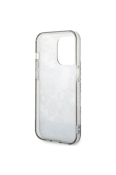 Guess Porcelain Collection iPhone 14 Pro case Gray