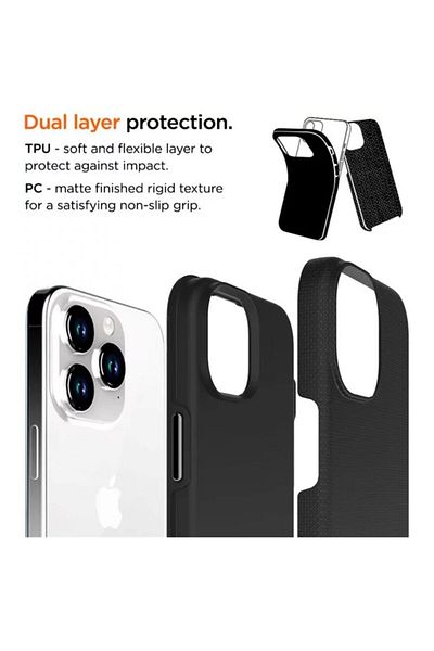 EIGER Husa North Case iPhone 15 Pro Max Black