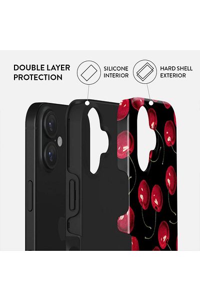 BURGA Dual Layer Cherrybomb iPhone 16 Plus case