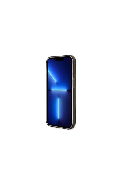 Guess Iphone 14 Pro Camera Outline Translucent Case Black