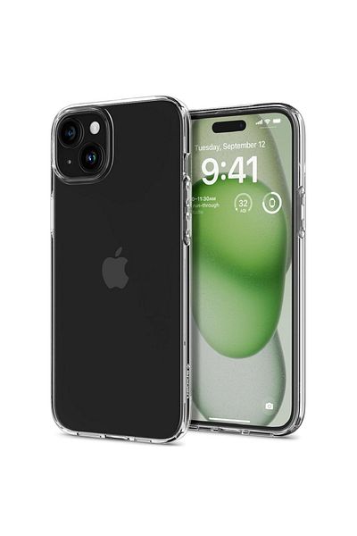 Spigen Transparent Liquid Crystal iPhone 15 Plus case