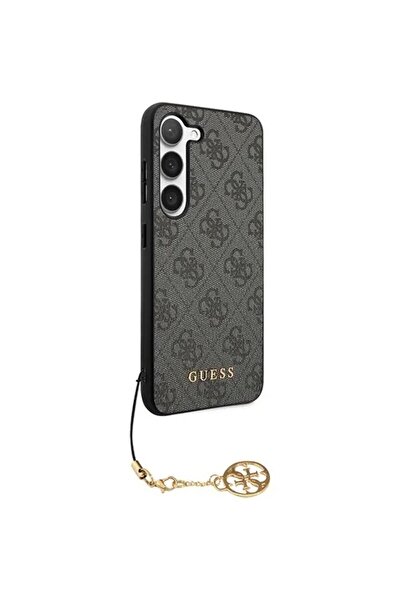 Guess Γούρια Husa 4G για Samsung Galaxy S24 Plus, γκρι