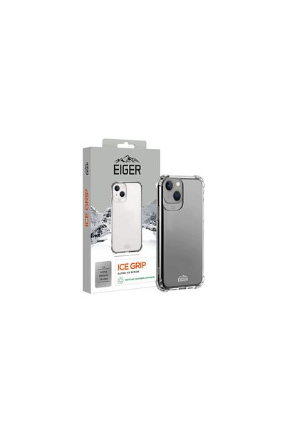 EIGER Iphone 14 Plus Ice Grip Clear case