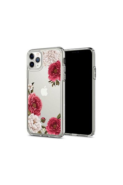 Spigen Husa iPhone 11 Pro Spigen Cyrill Cecile Series Red Floral