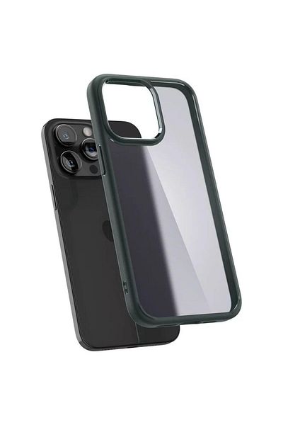 Spigen Ultra Hybrid Iphone 15 Pro Frost Green case