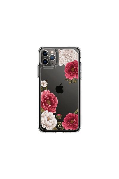 Spigen Iphone 11 Pro Max case Cyrill Cecile Series Red Floral