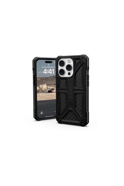 UAG Husa iPhone 14 Pro Monarch Series Carbon Fiber, military drop tested
