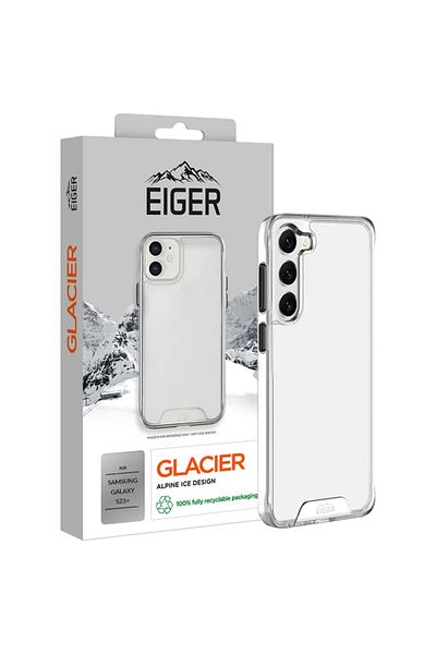 EIGER Glacier Case Samsung Galaxy S23 Plus Clear