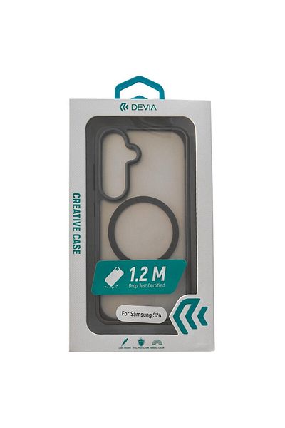 Devia Case Pino Series Magnetic Shockproof Samsung Galaxy S24 Gray