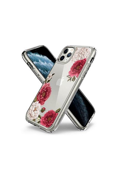 Spigen Husa iPhone 11 Pro Max Cyrill Cecile Series Red Floral
