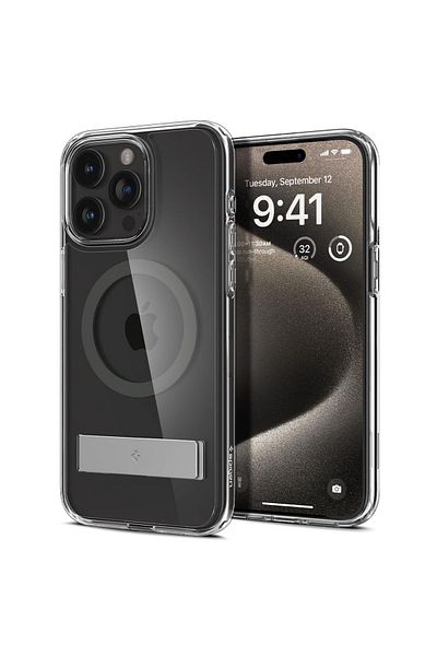 Spigen Case Ultra Hybrid S Magsafe Iphone 15 Pro Graphite