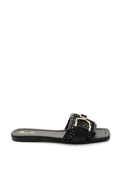 Bambi Black Women's Slippers K04101000909