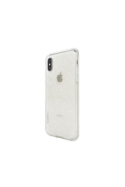 skech Sparkle Clear Case Bundle Lightning Cable Glass Film For Iphone Xs / X
