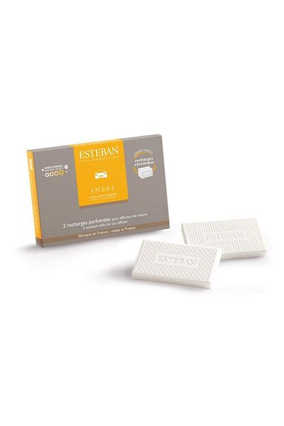 Esteban Paris Scented Refill for Car Diffuser Amber -